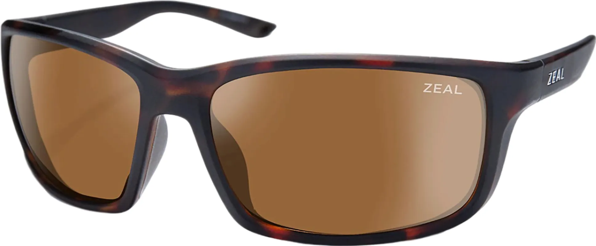 Confluence Polarized Sunglasses - Matte Black - Dark Grey Lens|-|Lunettes de soleil polarisées Confluence - Matte Black - Verres Dark Grey made by Zeal Optics