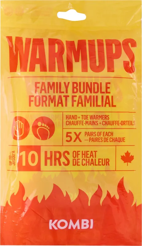5 Pairs Hand and Toe Warmers |-|Chauffe-mains et chauffe-pieds 5 paires sold by Altitude Sports