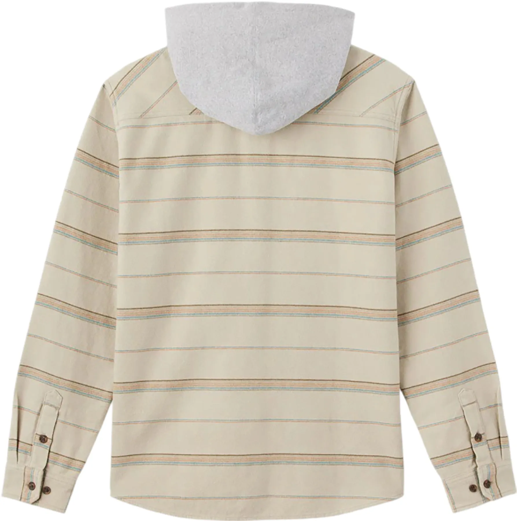 Landmarked Stripe Hooded Flannel Shirt - Men's|-|Chemise à capuchon en flanelle à rayures Landmarked - Homme sold by Altitude Sports product image thumbnail 3