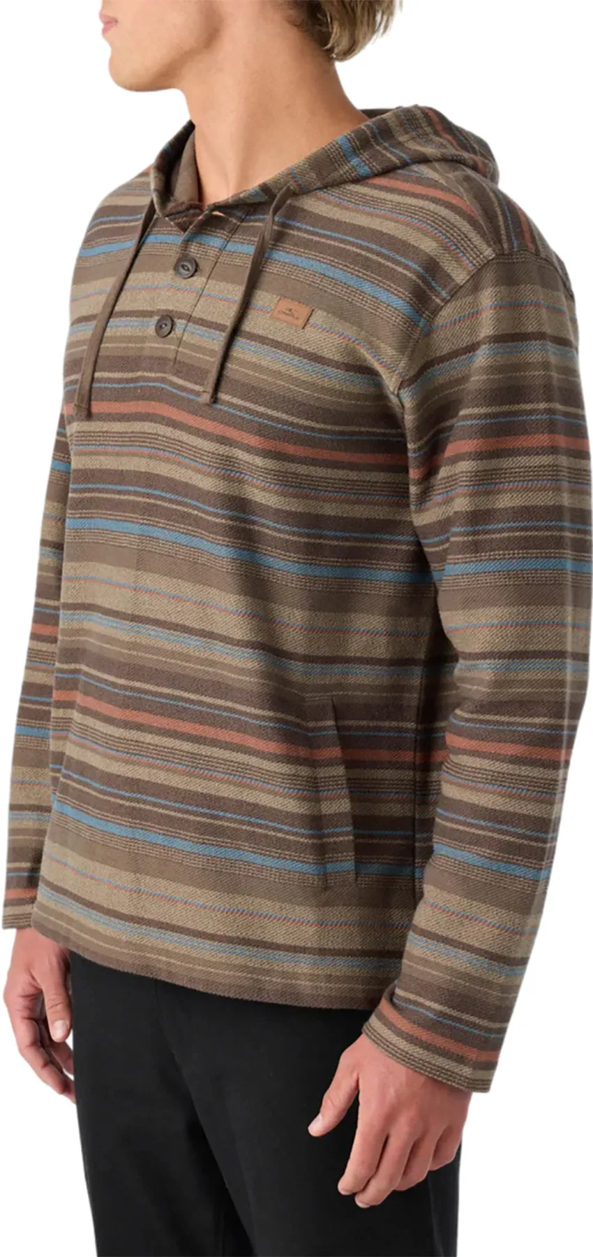 Bavaro Stripe Poncho Fleece Hoodie - Men's|-|Chandail à capuchon en molleton style poncho à rayures Bavaro - Homme sold by Altitude Sports product image thumbnail 2