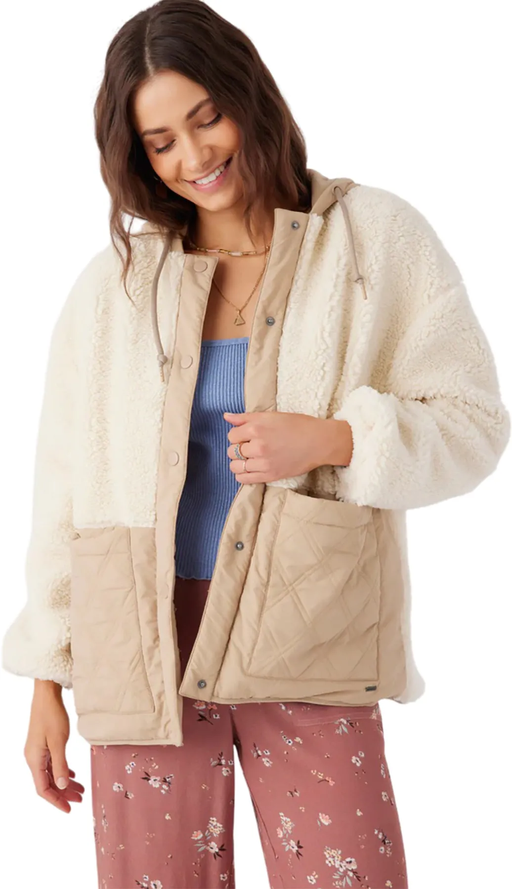 Meena High Pile Quilted Jacket - Women's|-|Manteau matelassé à poils longs Meena - Femme sold by Altitude Sports product image thumbnail 3
