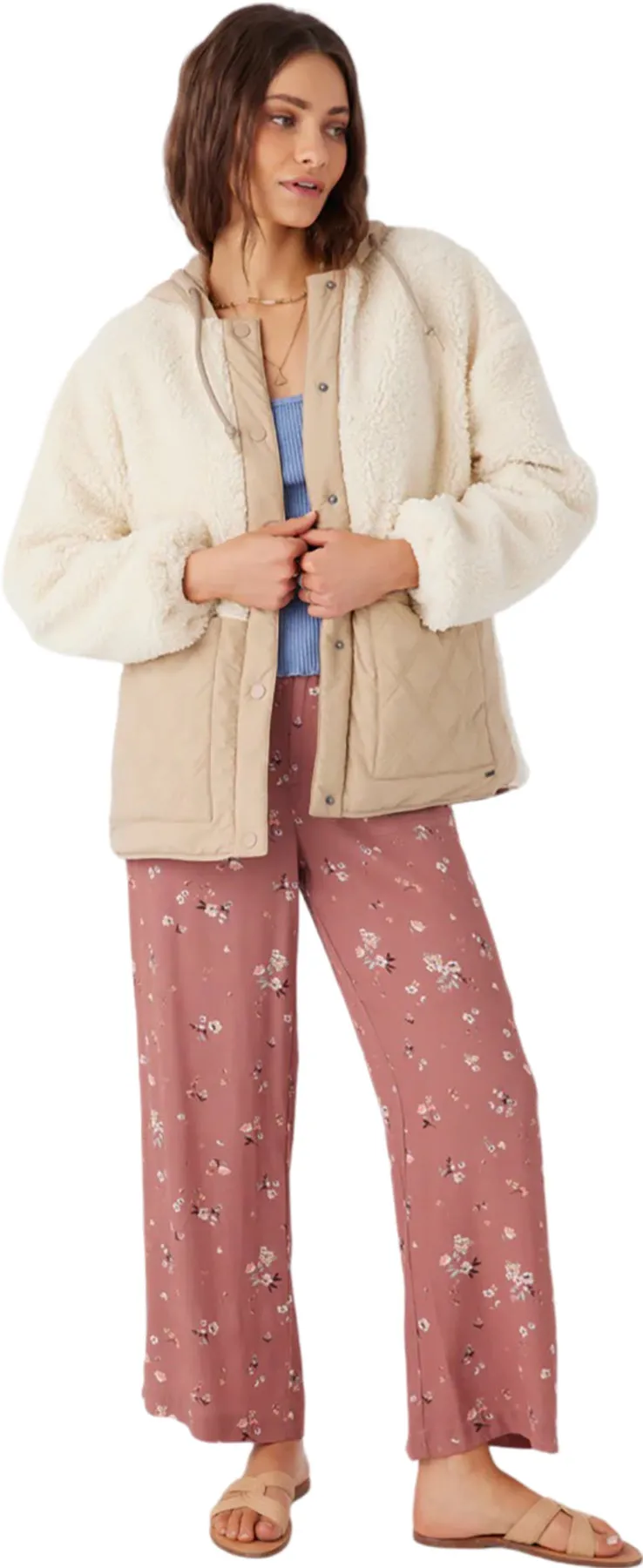 Meena High Pile Quilted Jacket - Women's|-|Manteau matelassé à poils longs Meena - Femme sold by Altitude Sports