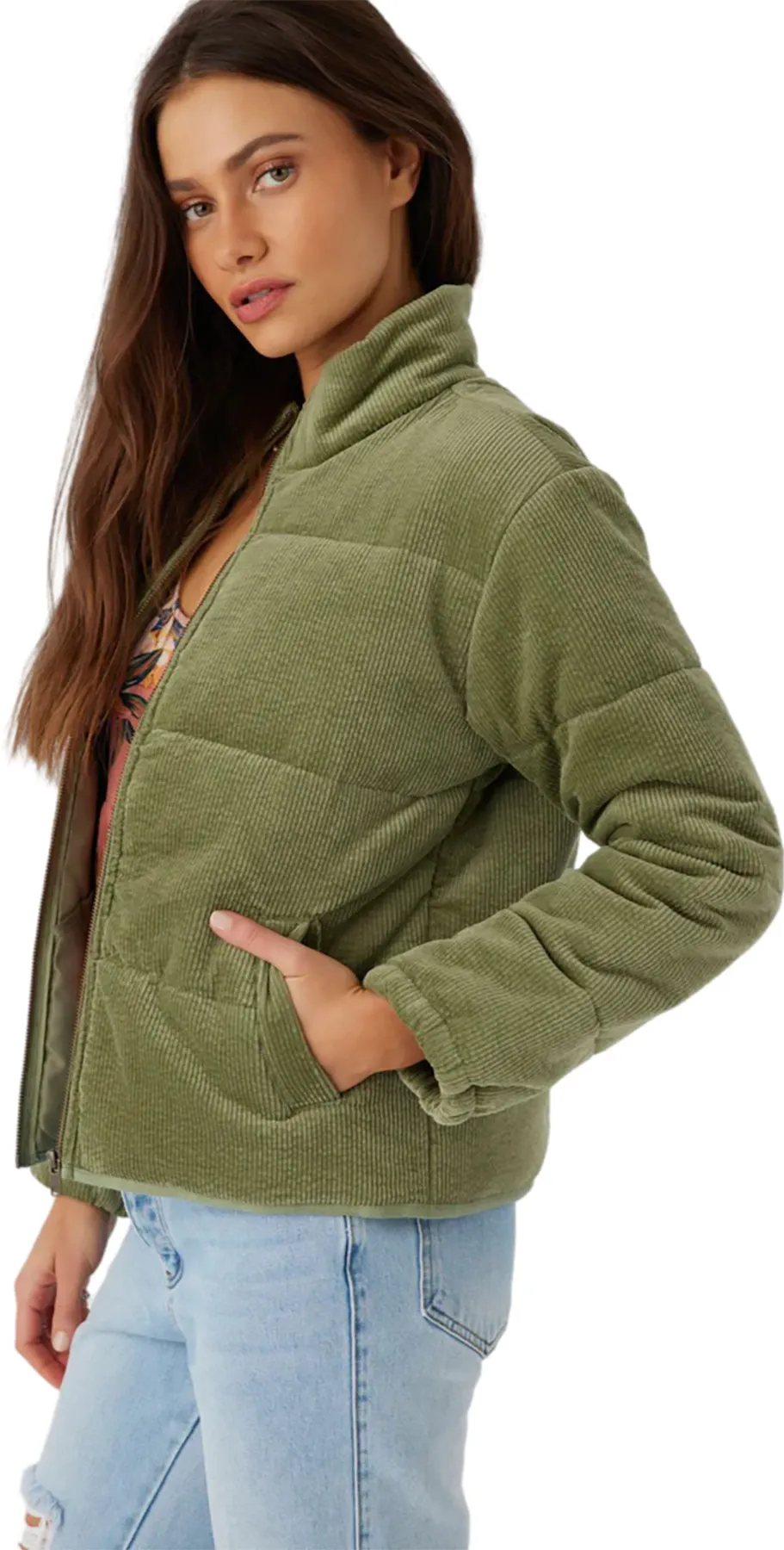 Novah Woven Quilted Corduroy Jacket - Women's|-|Manteau matelassé en velours côtelé tissé Novah - Femme sold by Altitude Sports product image thumbnail 2
