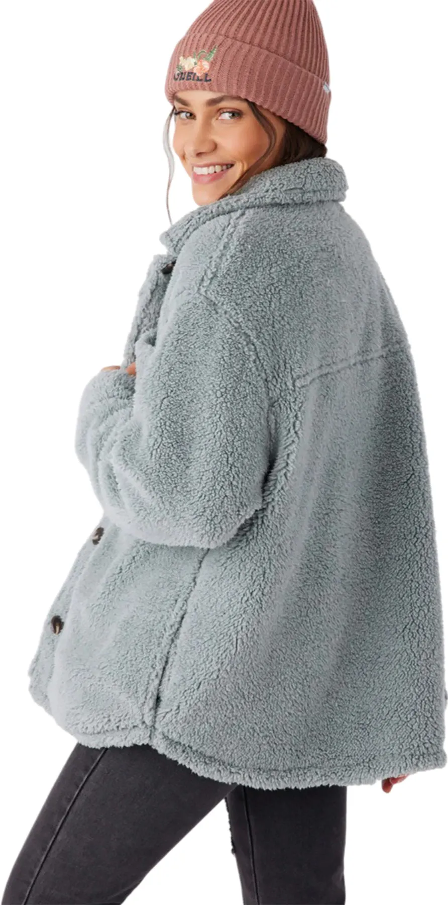 Heath Solid Oversized Fleece Jacket - Women's|-|Manteau en molleton surdimensionnée unie Heath - Femme sold by Altitude Sports product image thumbnail 2