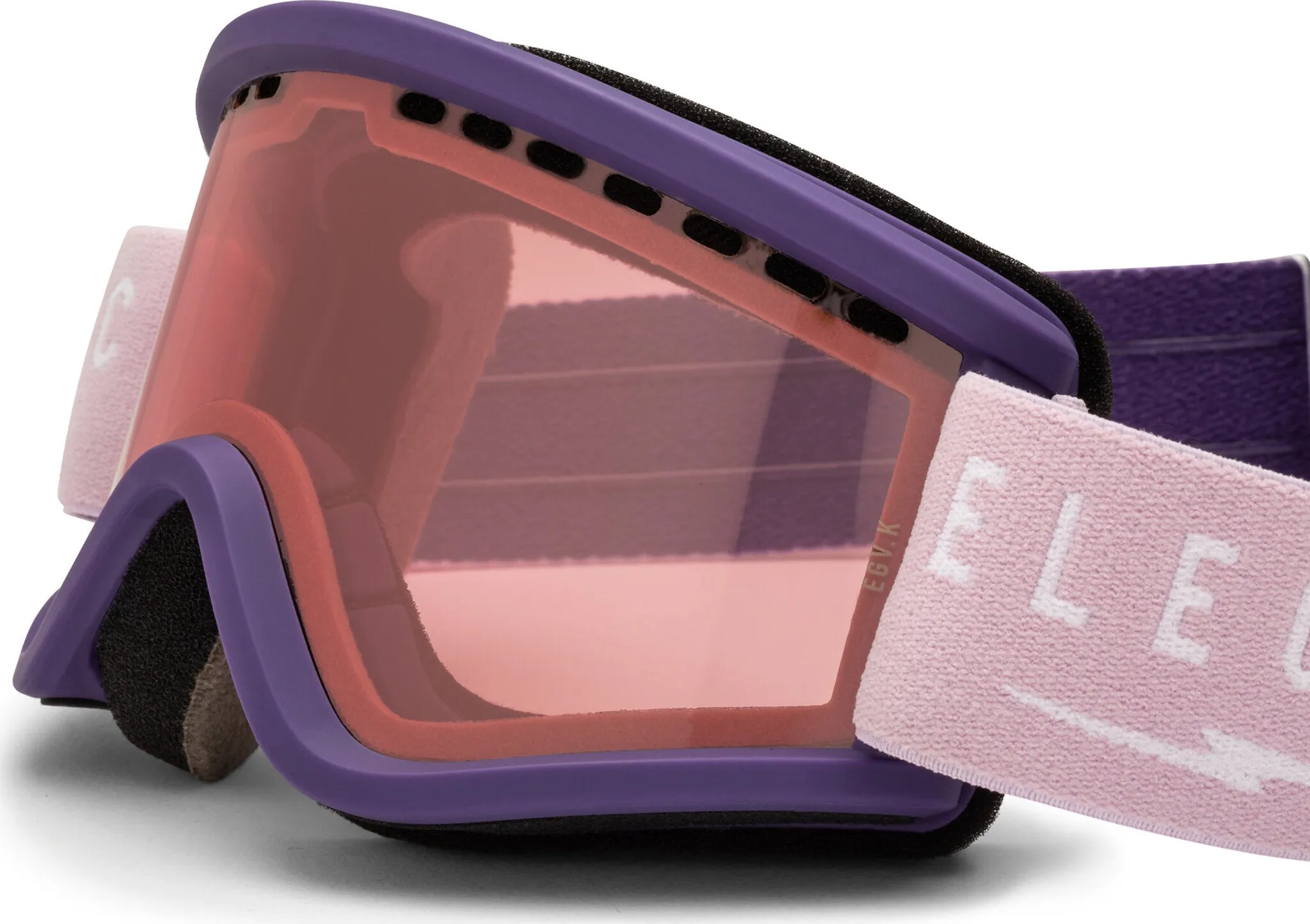 EGV.K Goggles - Pink/Purple - Rose Lens - Youth|-|Lunettes de ski EGV.K - Rose/Violet - Lentille Rose - Jeune sold by Altitude Sports product image thumbnail 5