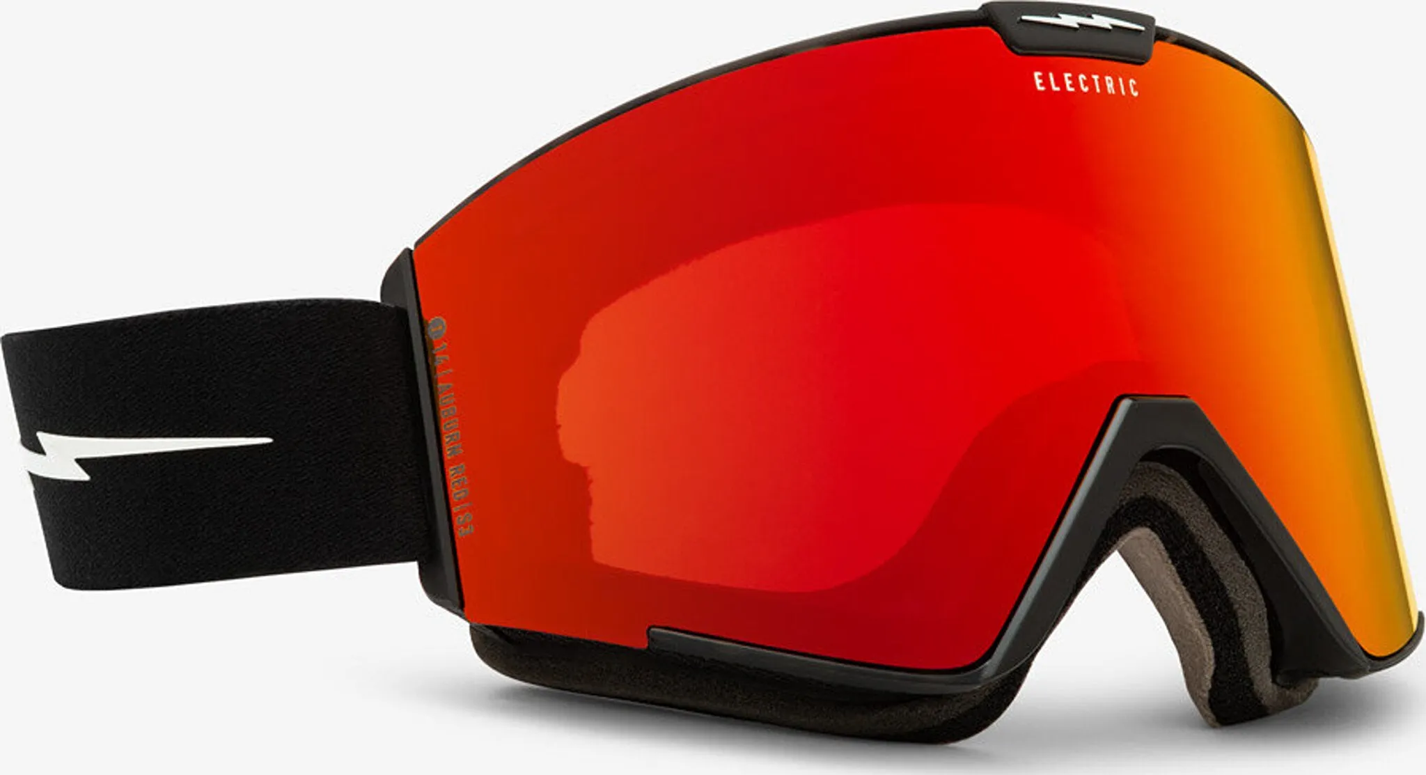 Kabru Goggles - Black Tort Frame - Auburn Red Lens - With bonus lens|-|Lunettes de ski Kabru - Monture Black Tort - Lentille Auburn Red - avec lentille supplémentaire sold by Altitude Sports