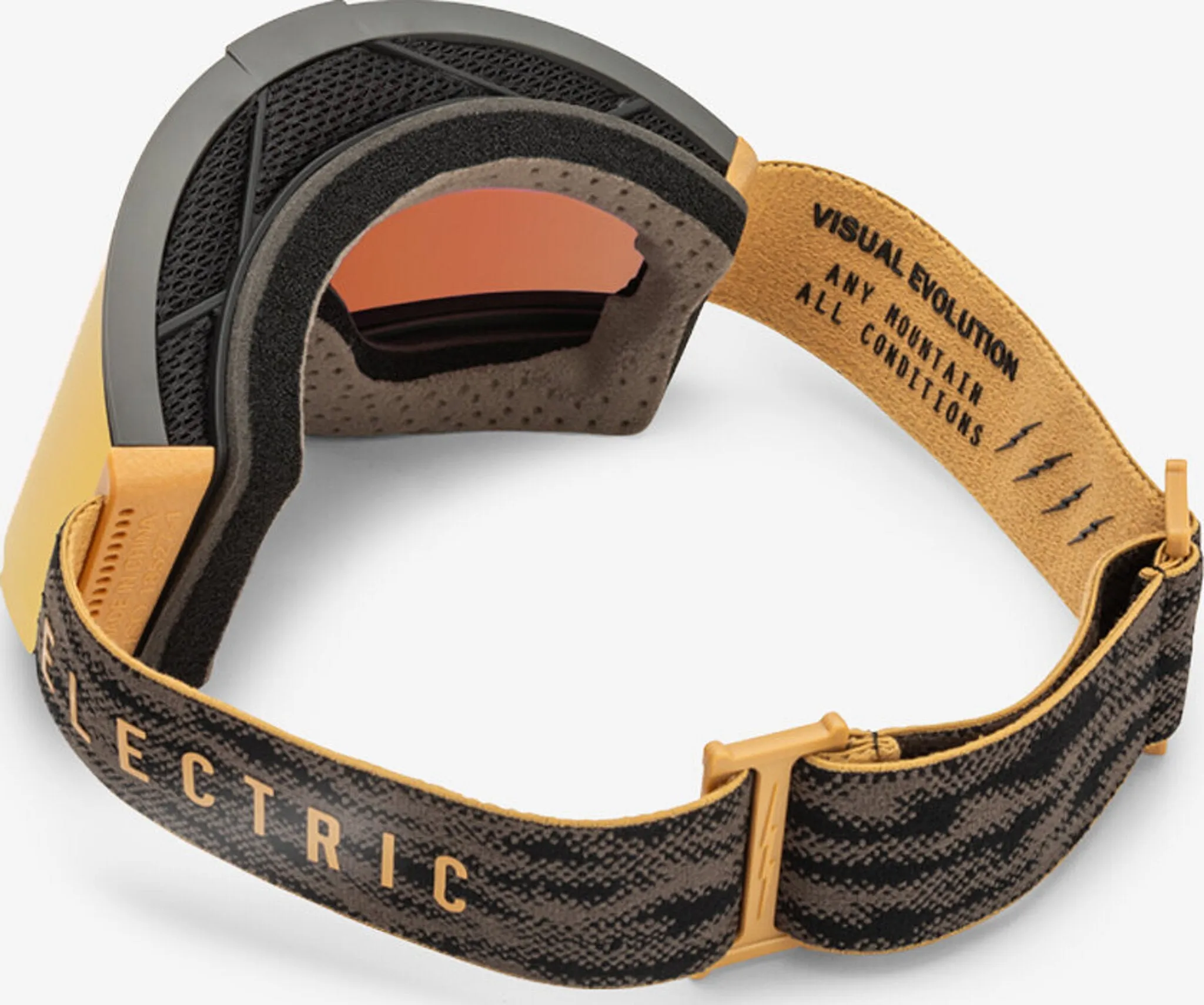 Kabru Goggles - Fog Black Gold Frame - Auburn Gold Lens - With bonus lens|-|Lunettes de ski Kabru - Monture Fog Black Gold - Lentille Auburn Gold - avec lentille supplémentaire sold by Altitude Sports product image thumbnail 4