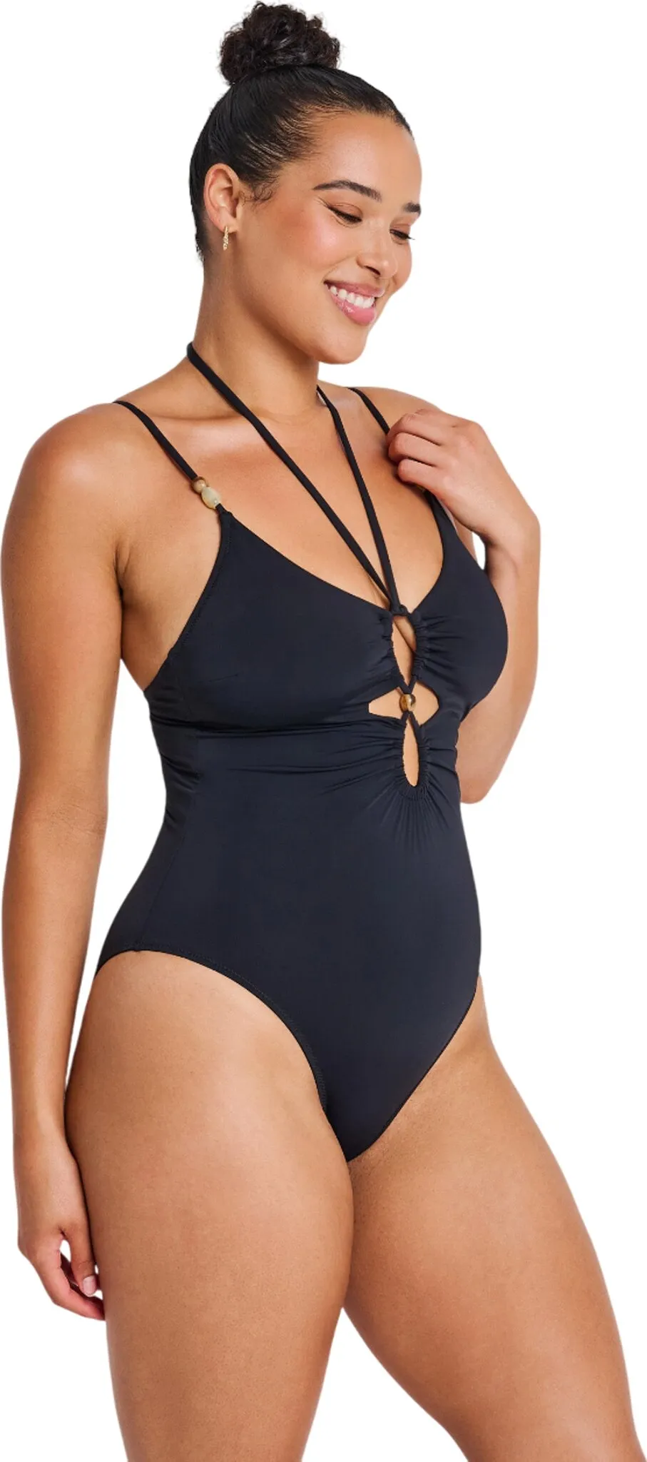 Cutout Cami One-Piece Swimsuit - Women's|-|Maillot de bain une pièce Cutout Cami - Femme sold by Altitude Sports product image thumbnail 5