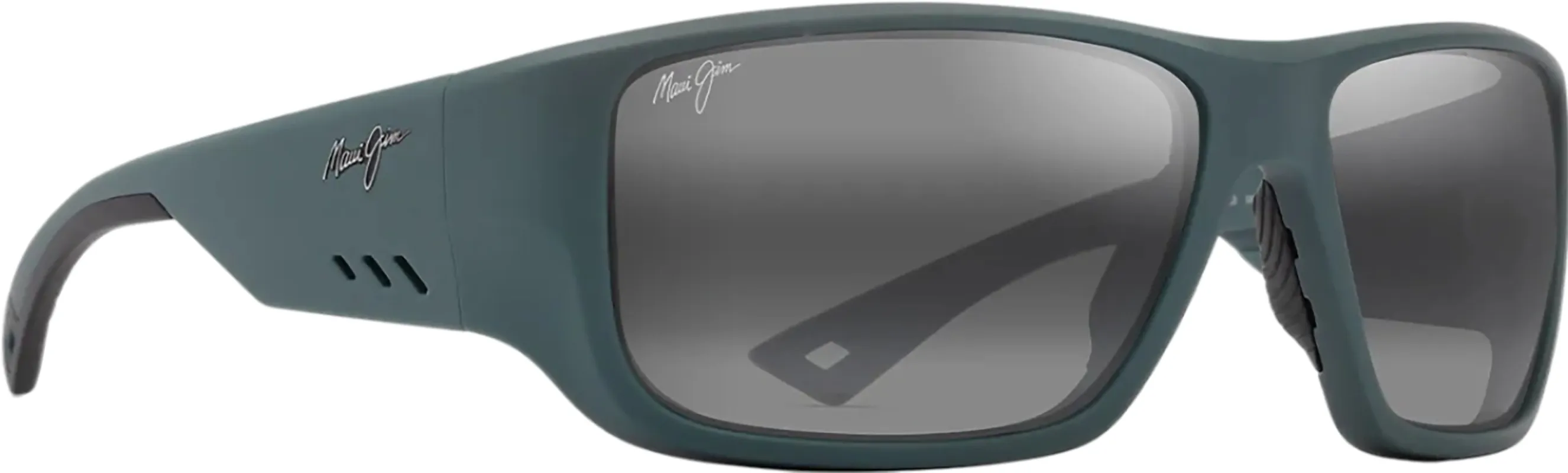 Keha Polarised Sunglasses - Matte Dark Military Green - Neutral Grey Lens|-|Lunettes de soleil polarisées Keha - Matte Dark Military Green - Verres Neutral Grey made by Maui Jim