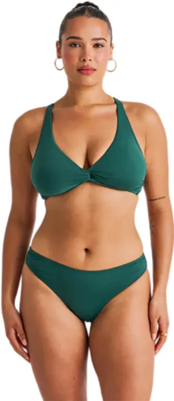 Front Twist D-Cup Crop Bikini Top - Women's|-|Haut de bikini écourté torsadé sur le devant bonnet D - Femme sold by Altitude Sports