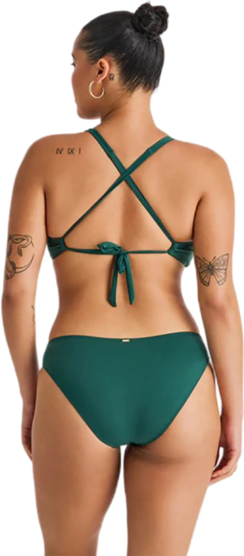 Front Twist D-Cup Crop Bikini Top - Women's|-|Haut de bikini écourté torsadé sur le devant bonnet D - Femme sold by Altitude Sports product image thumbnail 4