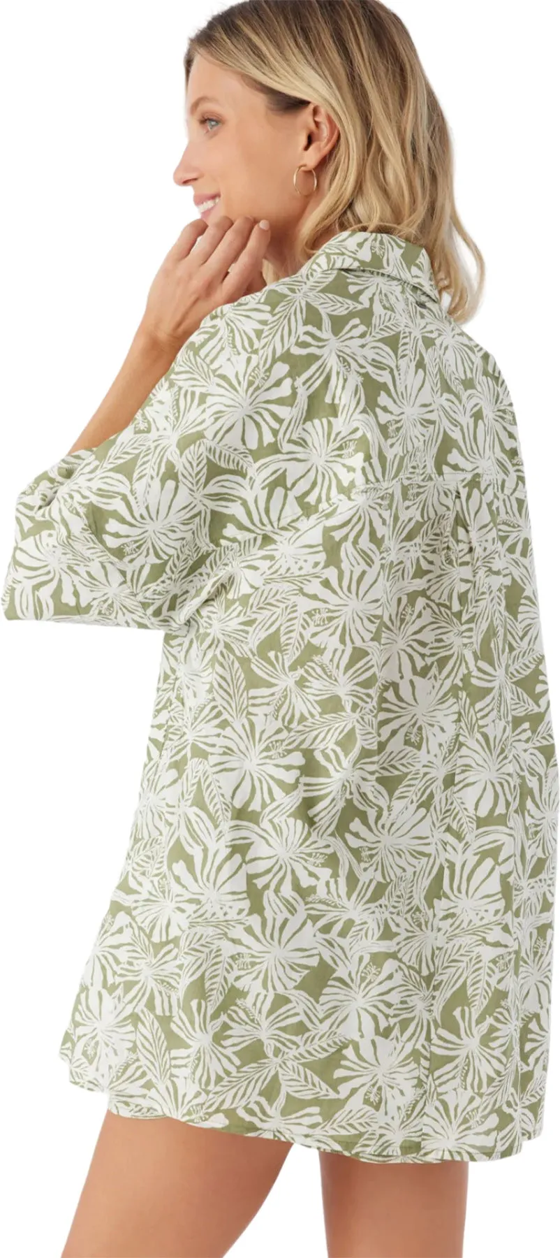 Olivia Printed Cover-Up Shirt - Women's|-|Chemise couvre-maillot imprimé Olivia - Femme sold by Altitude Sports product image thumbnail 2