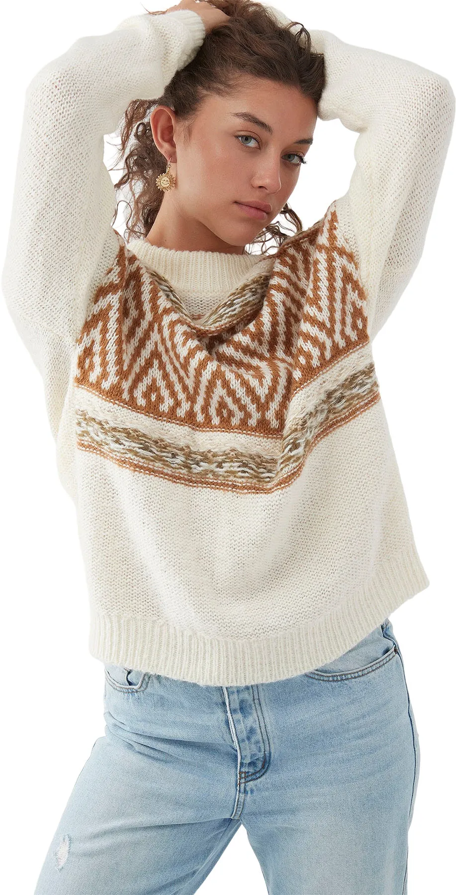 Floyd Argyle Long Sleeve Mock Neck Sweater - Women's|-|Chandail à manches longues et col montant Floyd Argyle - Femme sold by Altitude Sports product image thumbnail 3