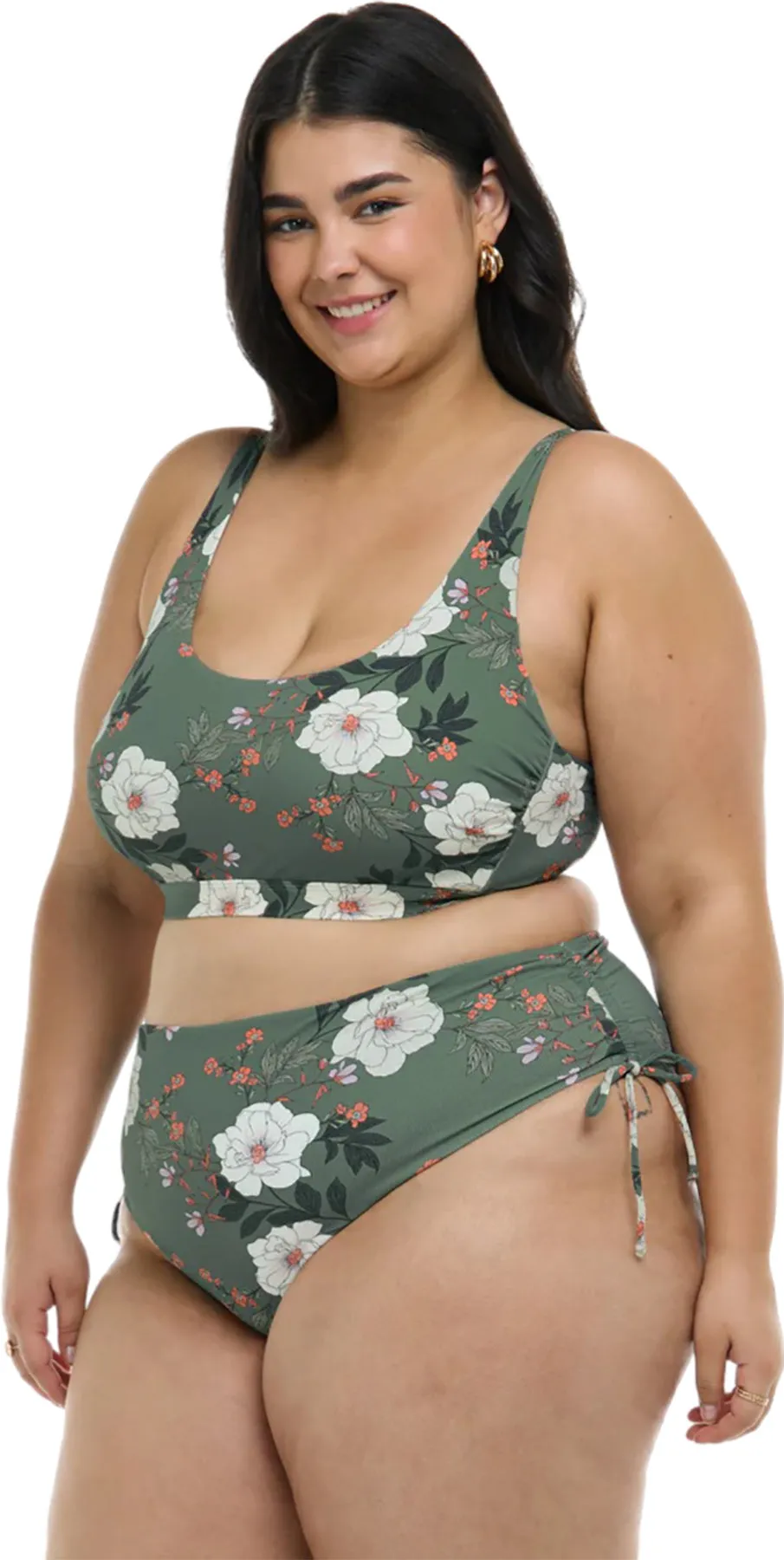 Aurora Amore Plus Size Scoop Neck Bikini Top - Women's|-|Haut de bikini à encolure dégagée grande taille Aurora Amore - Femme sold by Altitude Sports product image thumbnail 3