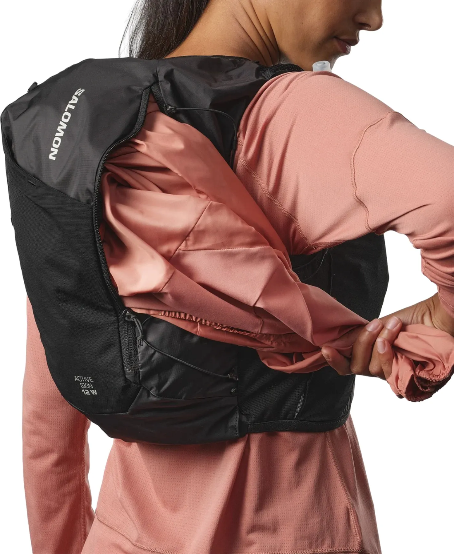 Active Skin Running Vest with Flasks 12L - Women's|-|Veste de course avec flasques Active Skin 12L - Femme sold by Altitude Sports product image thumbnail 5