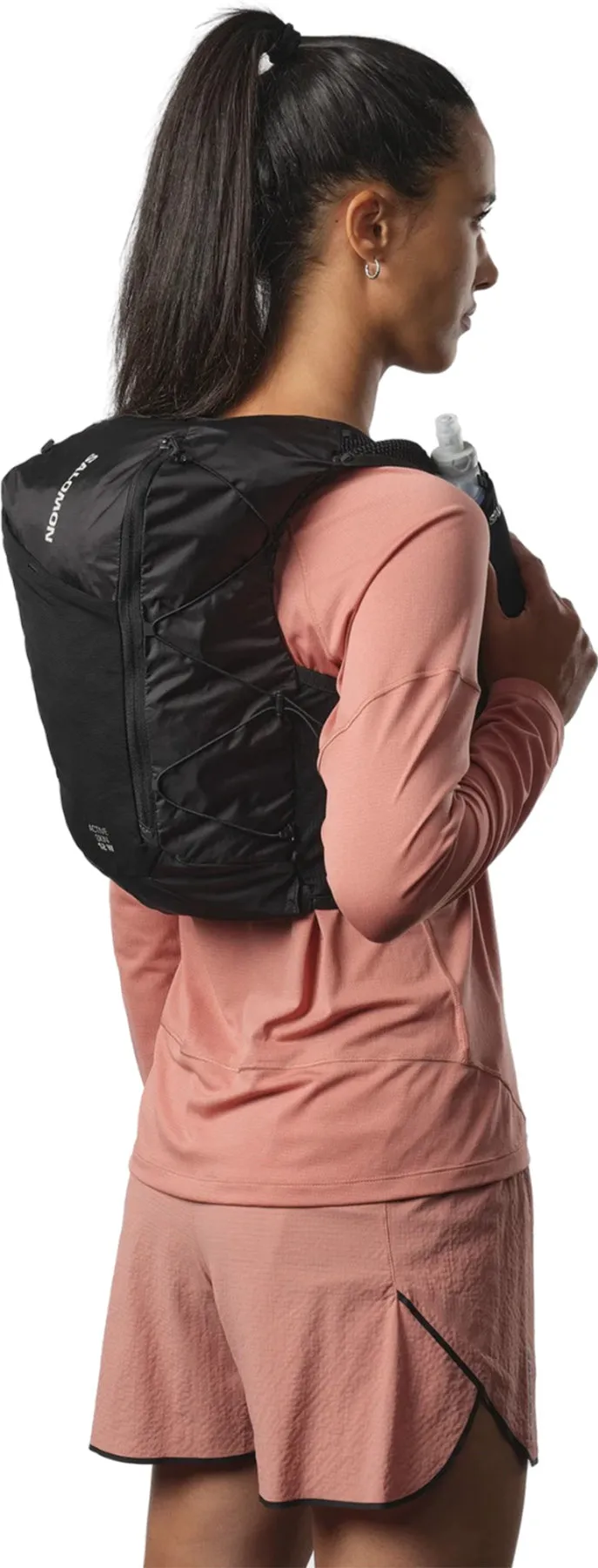 Active Skin Running Vest with Flasks 12L - Women's|-|Veste de course avec flasques Active Skin 12L - Femme sold by Altitude Sports product image thumbnail 2