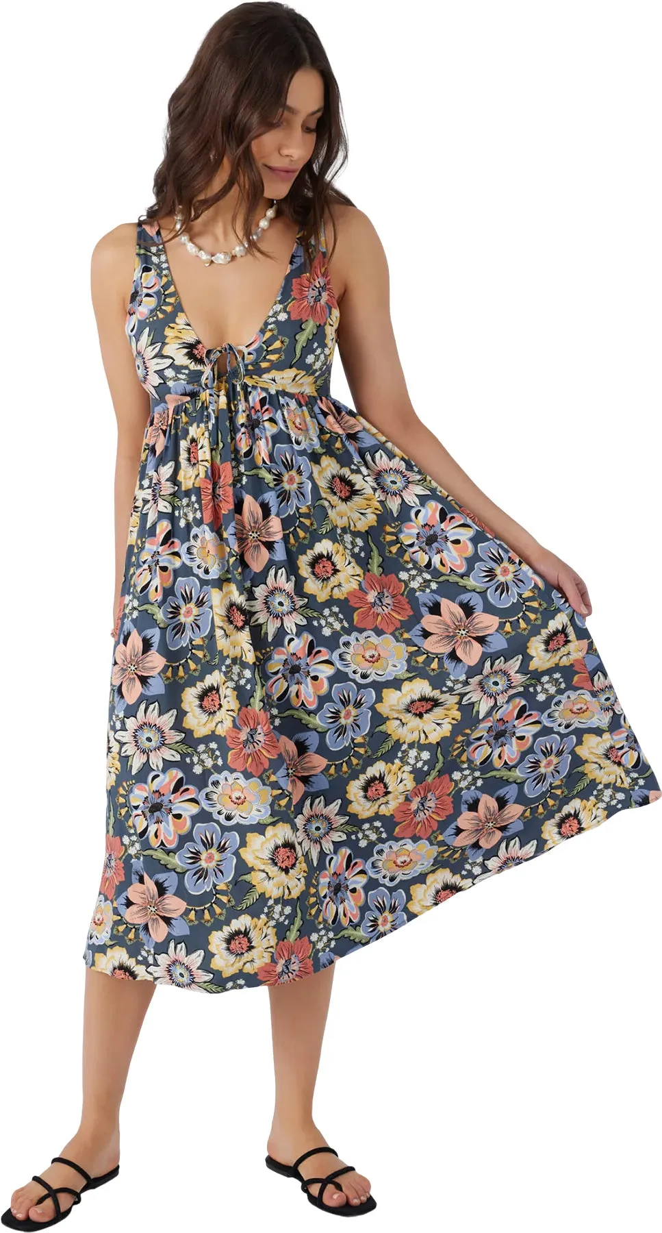 Issy Woven Tank Dress - Women's|-|Robe sans manches tissée Issy - Femme sold by Altitude Sports product image thumbnail 4