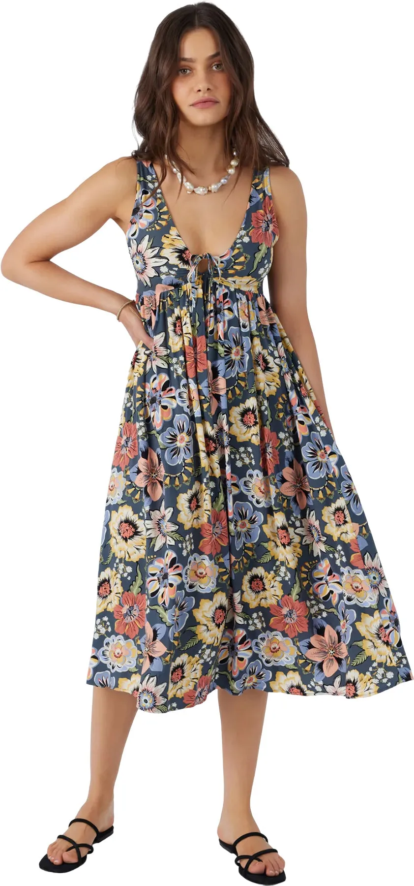 Issy Woven Tank Dress - Women's|-|Robe sans manches tissée Issy - Femme sold by Altitude Sports