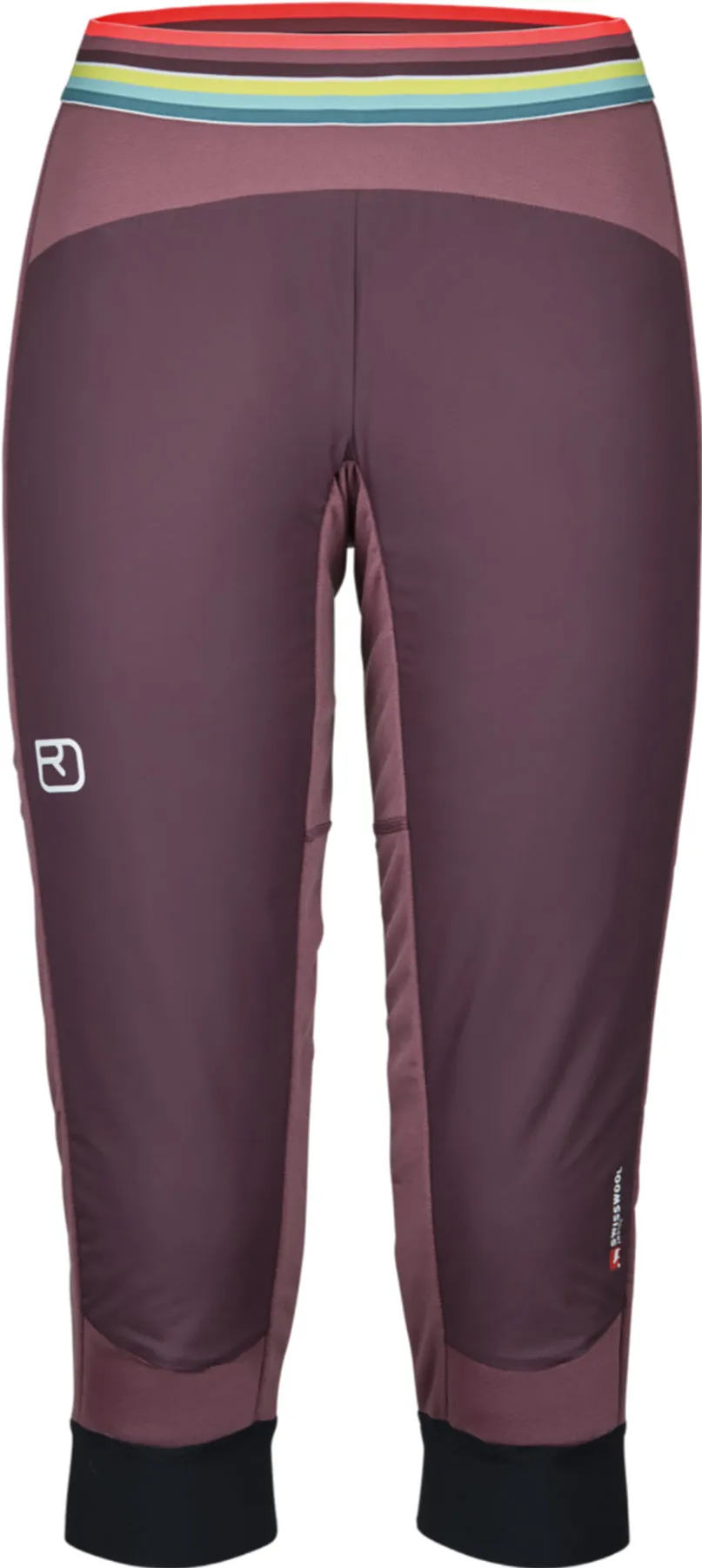 Swisswool Hybrid Base Layer Short Pants - Women's|-|Pantalon court couche de base hybride Swisswool - Femme sold by Altitude Sports