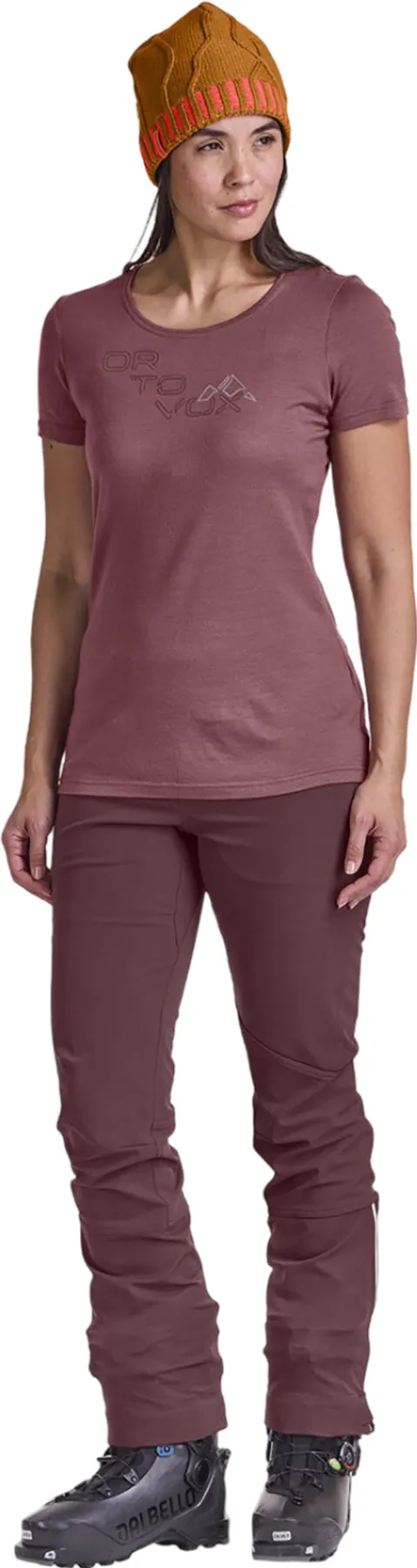 185 Merino Tangram Short Sleeve Logo T-Shirt - Women's|-|T-shirt à manches courtes 185 Merino Tangram Logo - Femme sold by Altitude Sports product image thumbnail 4