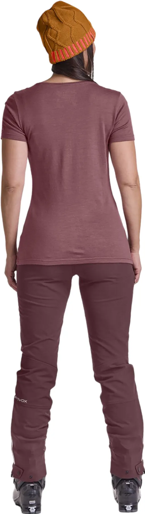 185 Merino Tangram Short Sleeve Logo T-Shirt - Women's|-|T-shirt à manches courtes 185 Merino Tangram Logo - Femme sold by Altitude Sports product image thumbnail 3