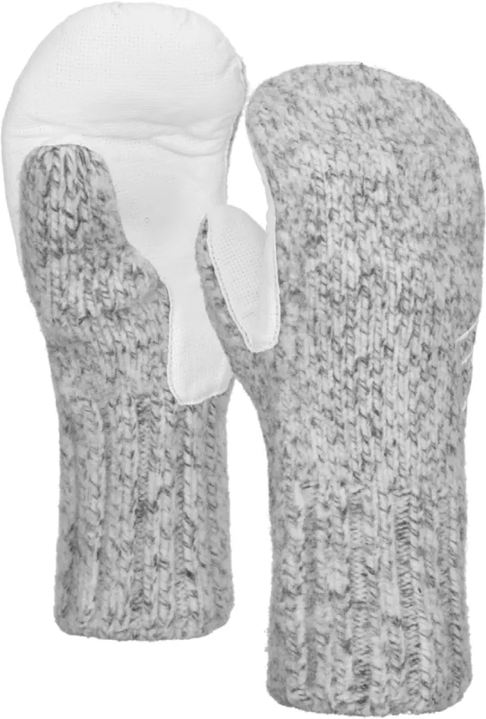 Classic Wool Leather Mittens - Unisex|-|Mitaines classiques en cuir et laine - Unisexe sold by Altitude Sports