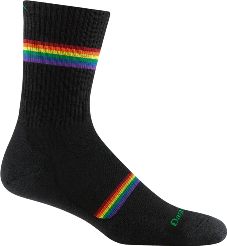 Prism Micro Crew Cushion Lightweight Running Socks - Men's|-|Chaussettes de course légères mi-mollet avec matelassage Prism - Homme sold by Altitude Sports