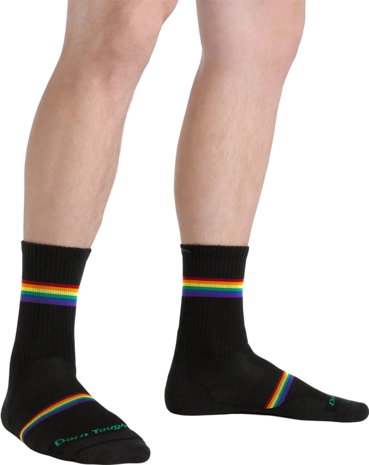 Prism Micro Crew Cushion Lightweight Running Socks - Men's|-|Chaussettes de course légères mi-mollet avec matelassage Prism - Homme sold by Altitude Sports product image thumbnail 2