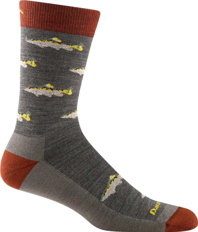 Spey Fly Crew Lightweight Lifestyle Socks - Men's|-|Chaussettes légères Spey Fly Crew - Homme sold by Altitude Sports