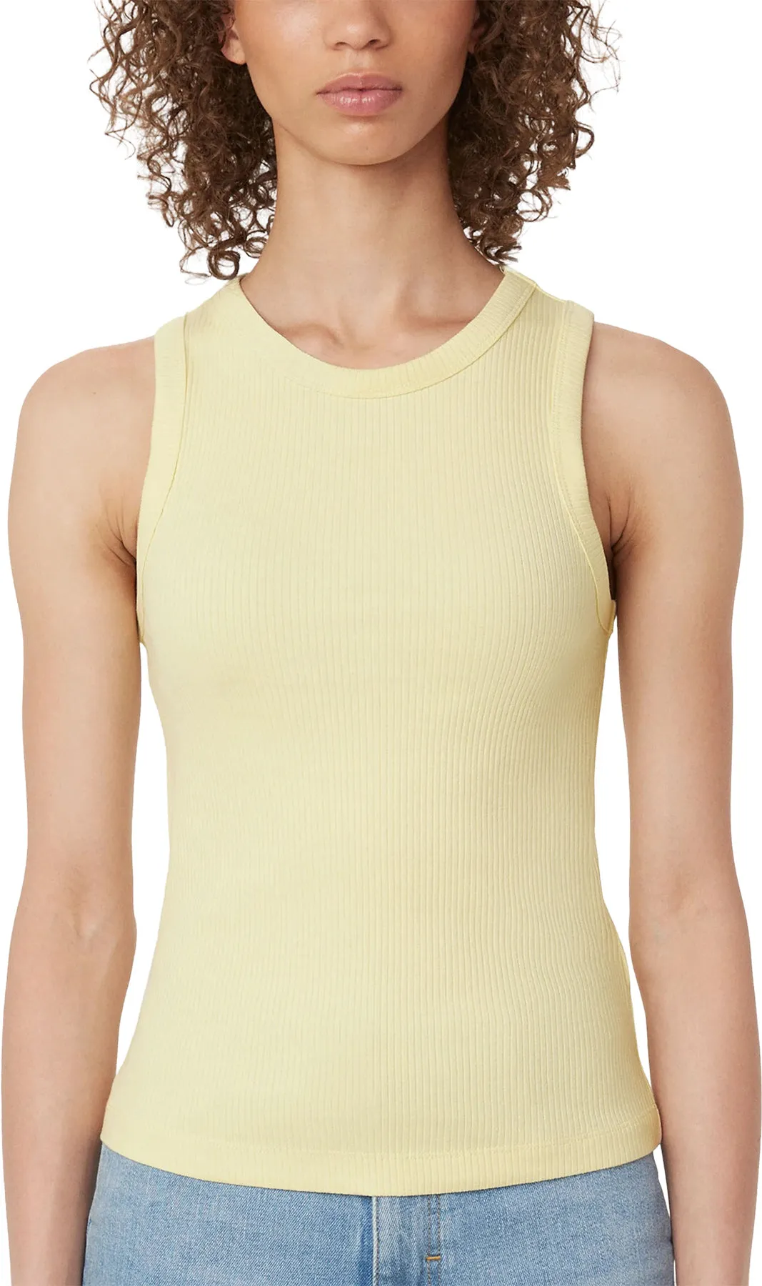 Ribbed Racer Back Tank Top - Women's|-|Camisole à dos nageur côtelé - Femme sold by Altitude Sports product image thumbnail 3
