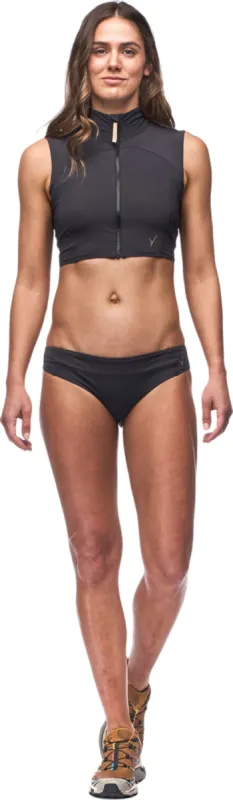 Tuffo Full Zip Tank Swim Crop Top - Women's|-|Haut de bain débardeur écourté à glissière pleine longueur Tuffo - Femme sold by Altitude Sports