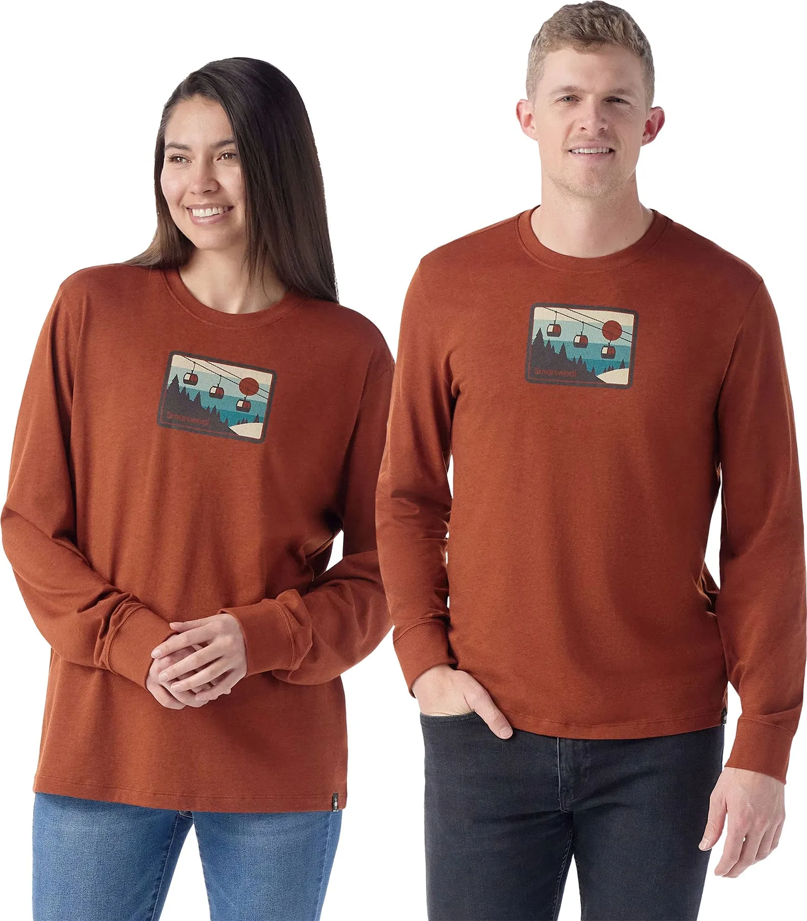 Gondola Ride Graphic Long Sleeve Tee - Unisex|-|Haut à manches longues imprimé Gondola Ride - Unisexe sold by Altitude Sports product image thumbnail 4