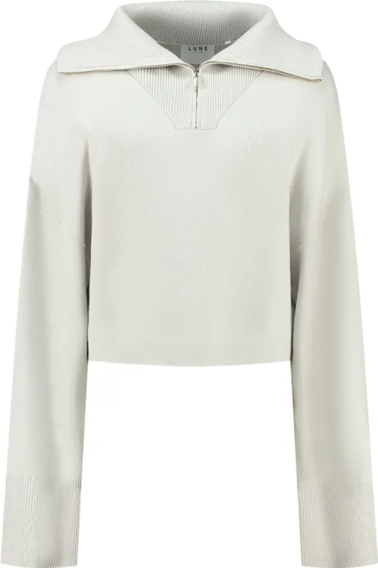 Olly Half-Zip Knit Cropped Sweater - Women's|-|Chandail écourté en tricot à demi-glissière Olly - Femme sold by Altitude Sports