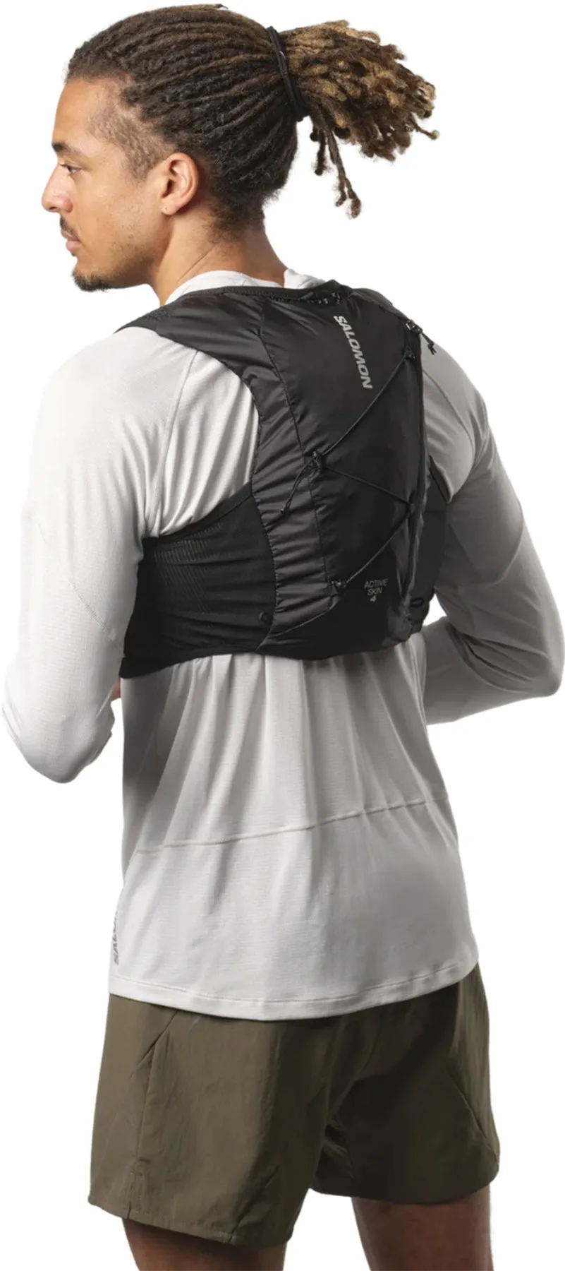 Active Skin Running Vest with Flasks 4L|-|Veste de course avec flasques Active Skin 4L sold by Altitude Sports product image thumbnail 2