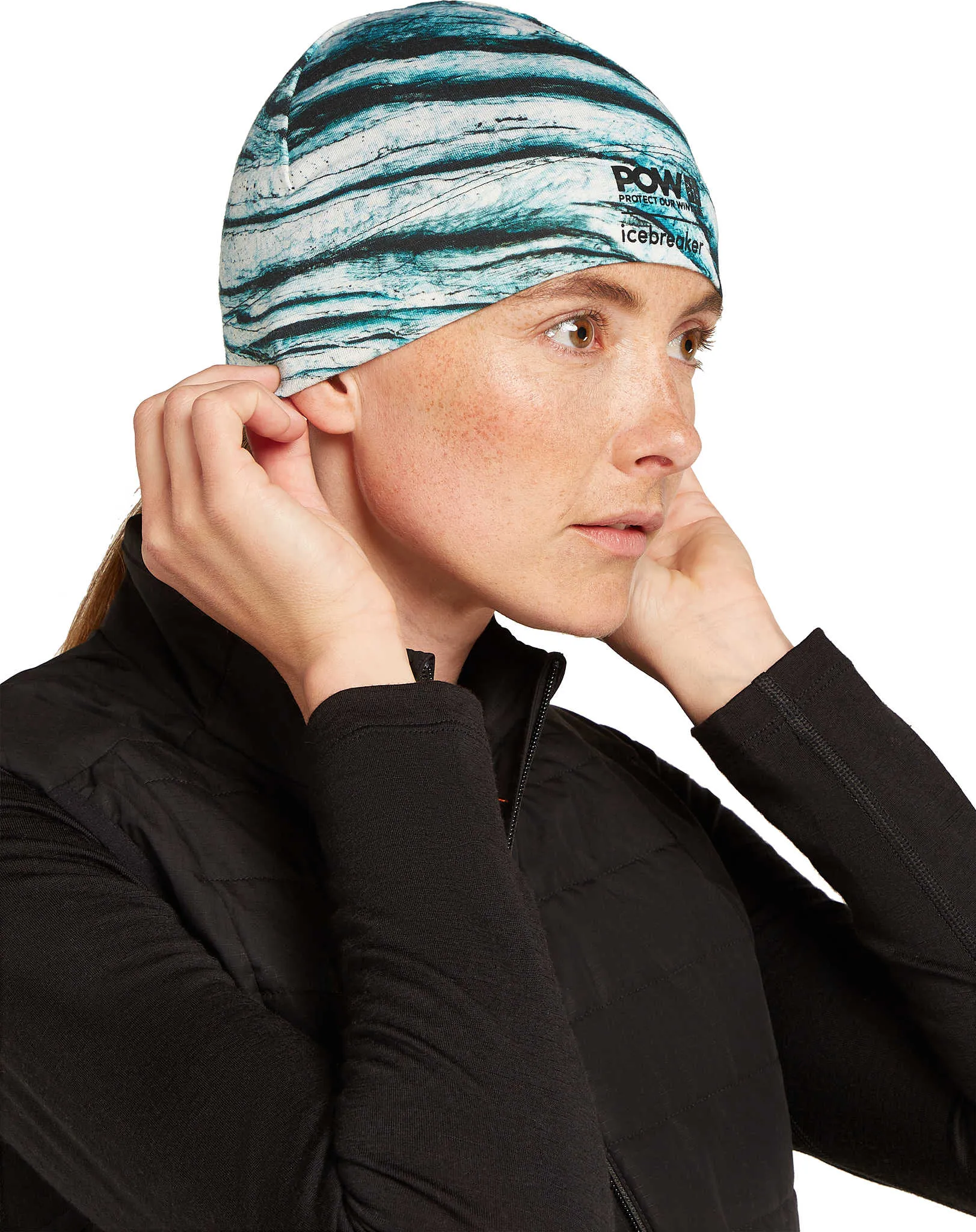 Merino 200 Oasis Protect Our Winters AOP Beanie - Unisex|-|Tuque en mérinos 200 Oasis Protect Our Winters AOP - Unisexe sold by Altitude Sports product image thumbnail 3