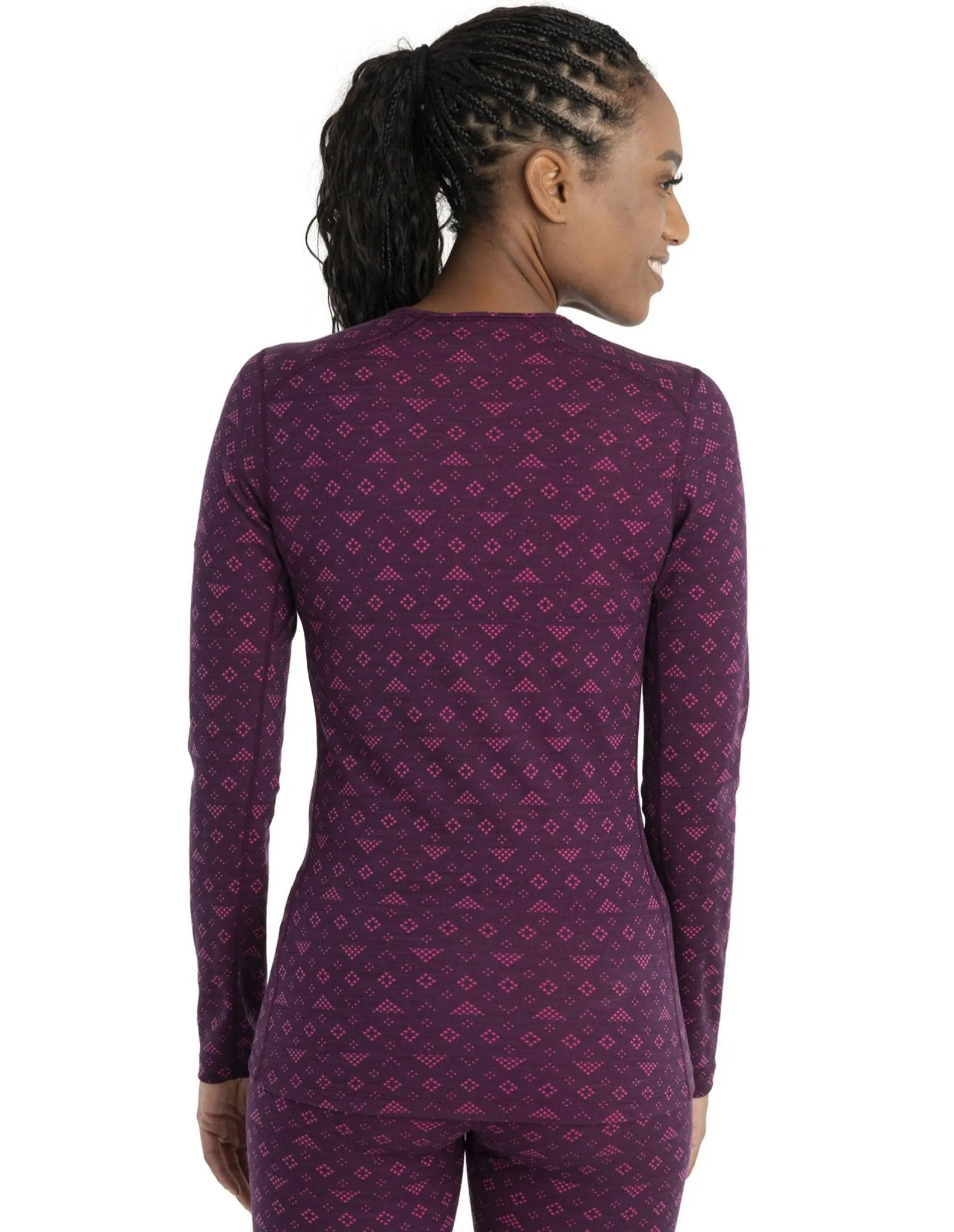 Merino 200 Oasis First Snow Long Sleeve Thermal Top - Women's|-|Haut thermique à manches longues Merino 200 Oasis First Snow - Femme sold by Altitude Sports product image thumbnail 3