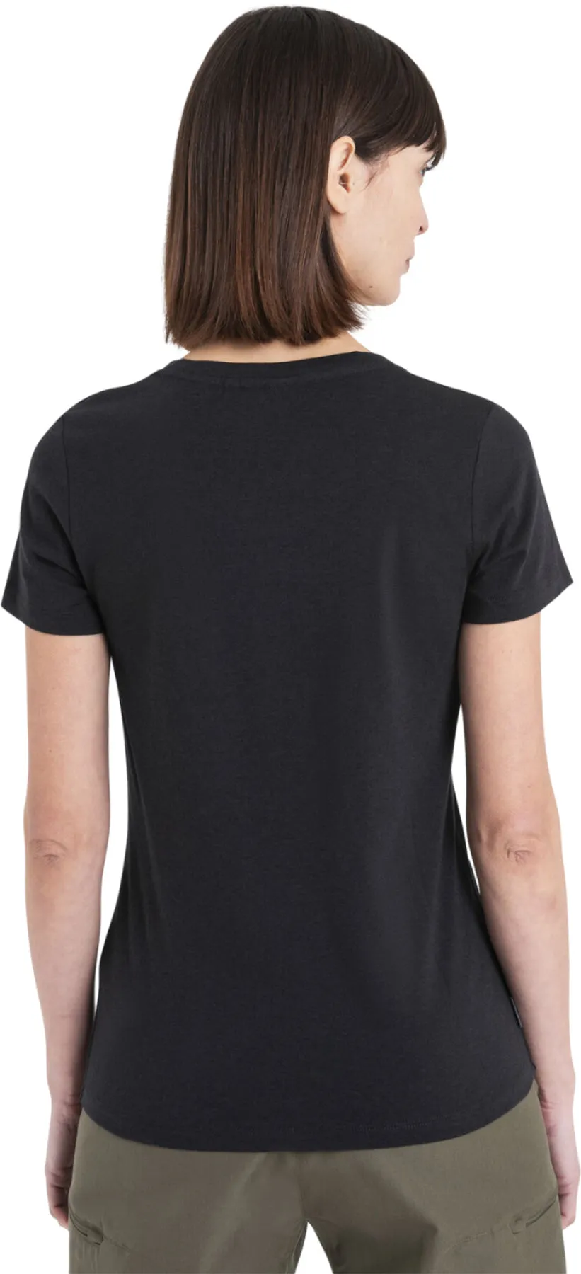 Central Classic Merino Blend Glacial Flow Logo Short Sleeve T-Shirt - Women's|-|T-shirt à manches courtes en mélange de mérinos Glacial Flow Logo Central Classic - Femme sold by Altitude Sports product image thumbnail 2