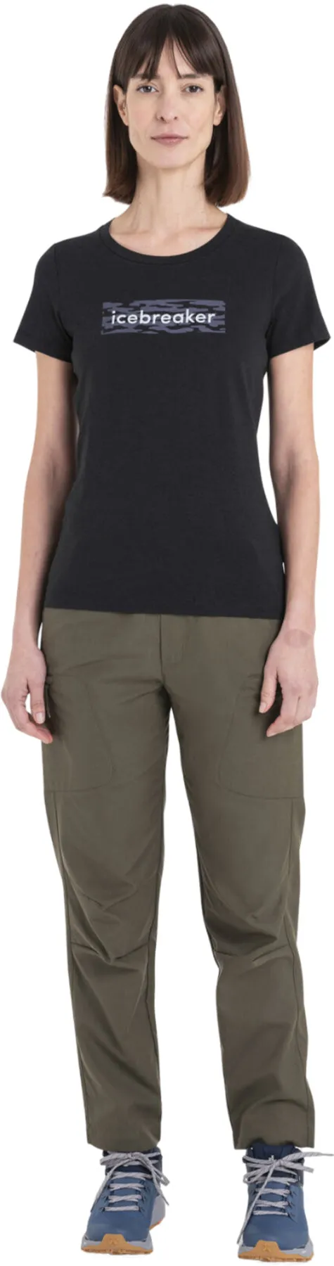 Central Classic Merino Blend Glacial Flow Logo Short Sleeve T-Shirt - Women's|-|T-shirt à manches courtes en mélange de mérinos Glacial Flow Logo Central Classic - Femme sold by Altitude Sports product image thumbnail 3