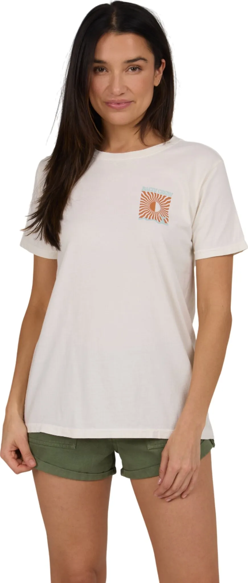 Optic Sea Boyfriend Short Sleeve T-Shirt - Women's|-|T-shirt à manches courtes Optic Sea Boyfriend - Femme sold by Altitude Sports