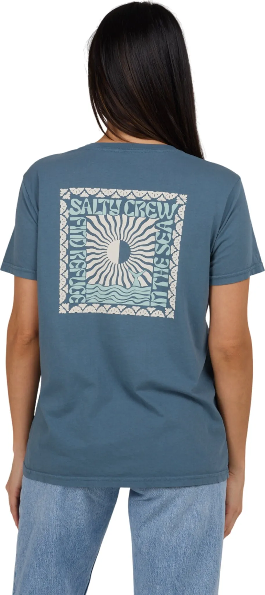 Optic Sea Boyfriend Short Sleeve T-Shirt - Women's|-|T-shirt à manches courtes Optic Sea Boyfriend - Femme sold by Altitude Sports product image thumbnail 4