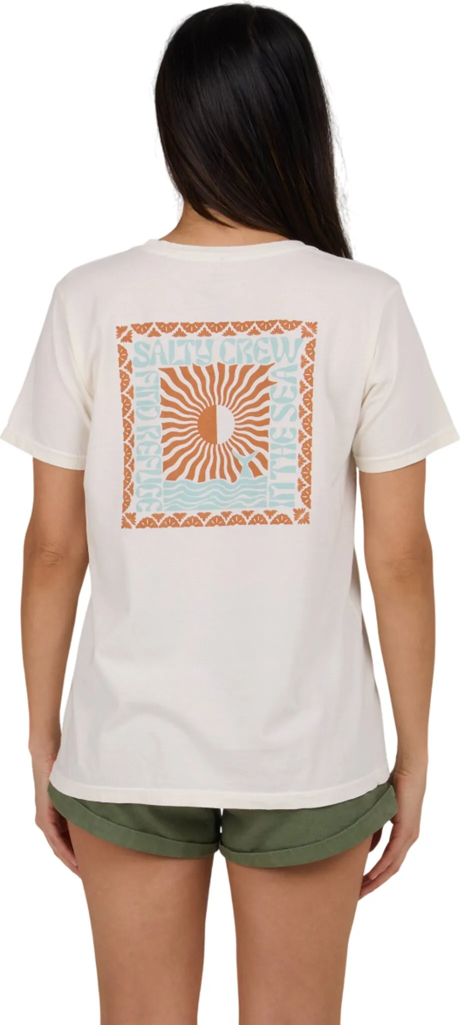 Optic Sea Boyfriend Short Sleeve T-Shirt - Women's|-|T-shirt à manches courtes Optic Sea Boyfriend - Femme sold by Altitude Sports product image thumbnail 2