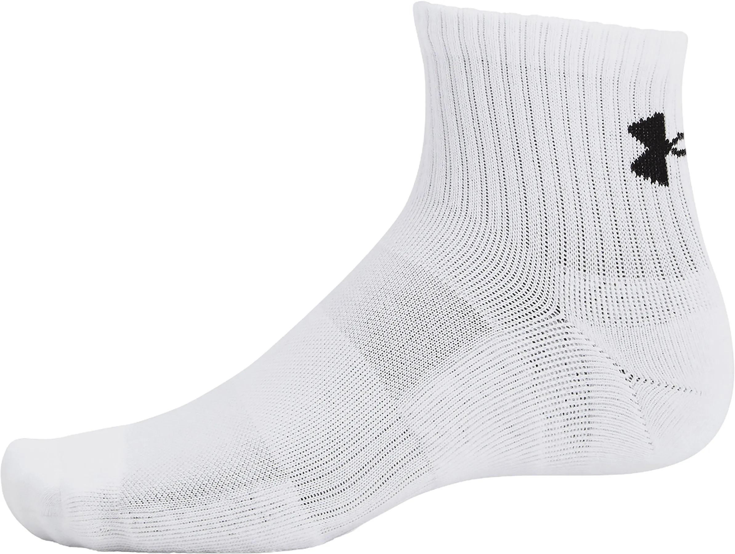 UA Training Cotton 6-Pack Quarter Socks - Unisex|-|Chaussettes courtes en coton UA Training Ensemble de 6 - Unisexe sold by Altitude Sports product image thumbnail 4