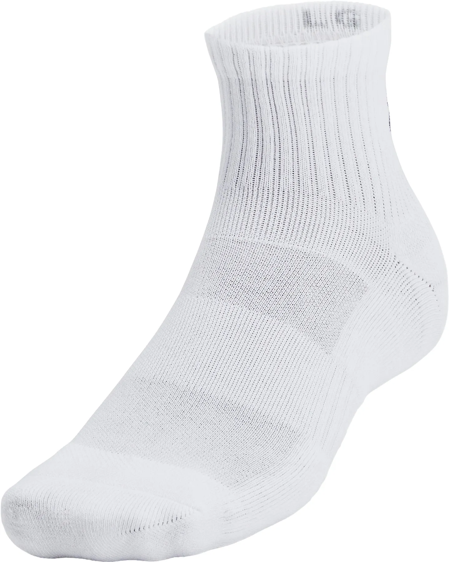 UA Training Cotton 6-Pack Quarter Socks - Unisex|-|Chaussettes courtes en coton UA Training Ensemble de 6 - Unisexe sold by Altitude Sports product image thumbnail 3