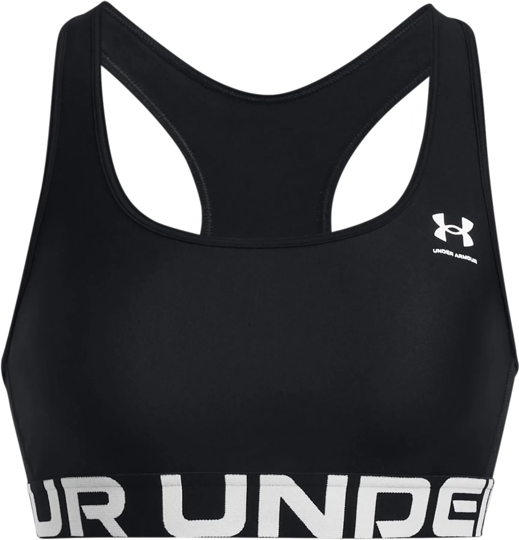 UA HeatGear Armour Mid Branded Sports Bra - Women's|-|Soutien-gorge de sport UA HeatGear Armour Mid Branded - Femme sold by Altitude Sports