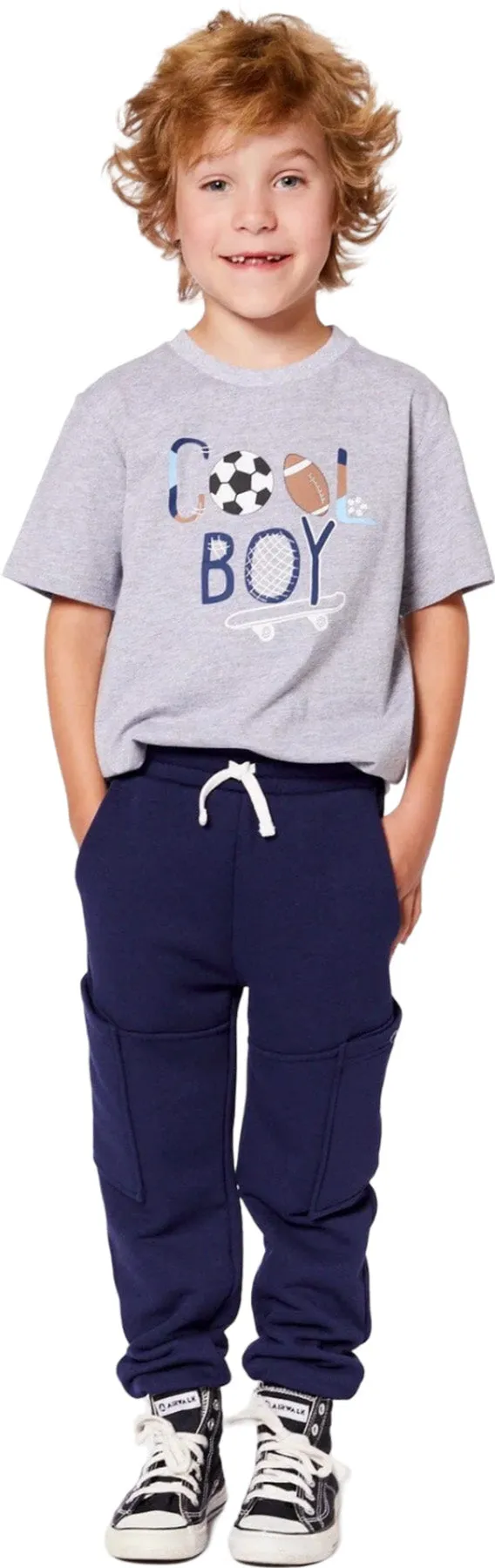 French Terry Sweatpants with Side Pockets - Little Kids|-|Pantalon de jogging en molleton avec poches latérales - Petit enfant sold by Altitude Sports product image thumbnail 5