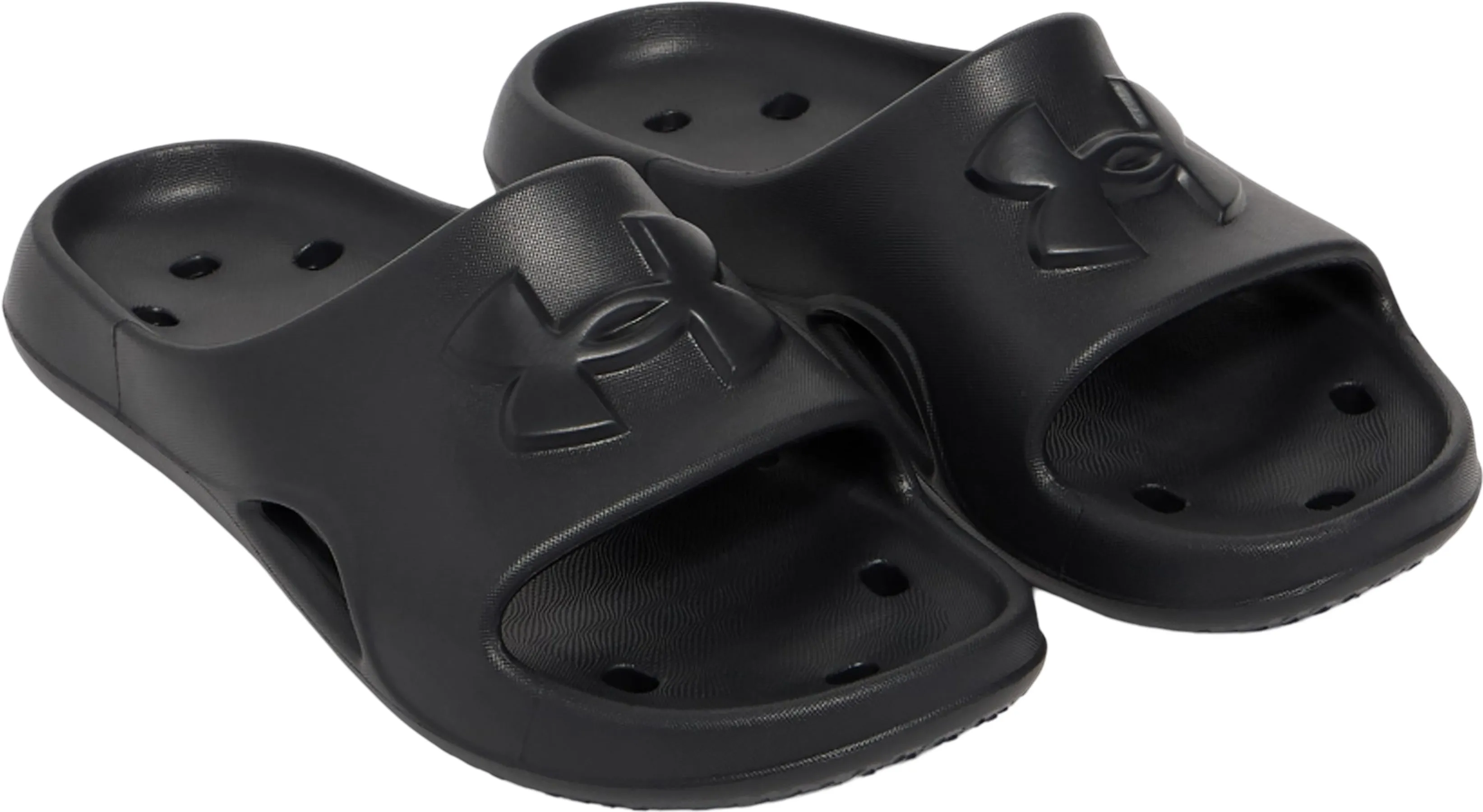 UA Locker V Slides - Boys|-|Claquettes UA Locker V - Garçon sold by Altitude Sports product image thumbnail 4