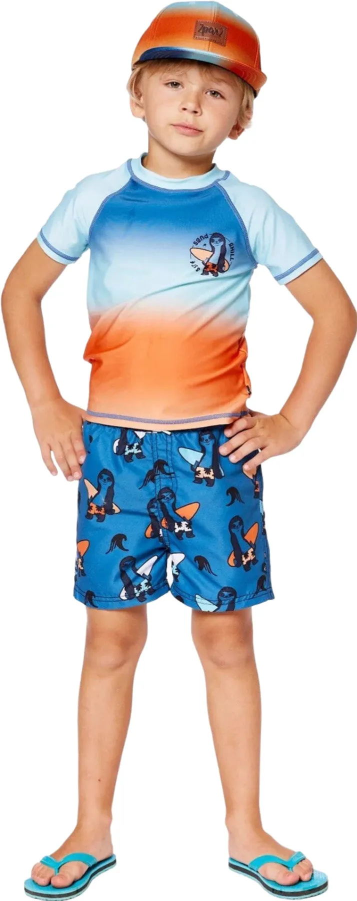 Short Sleeve Rashguard - Little Boy|-|Maillot de surf à manches courtes - Petit garçon sold by Altitude Sports product image thumbnail 4