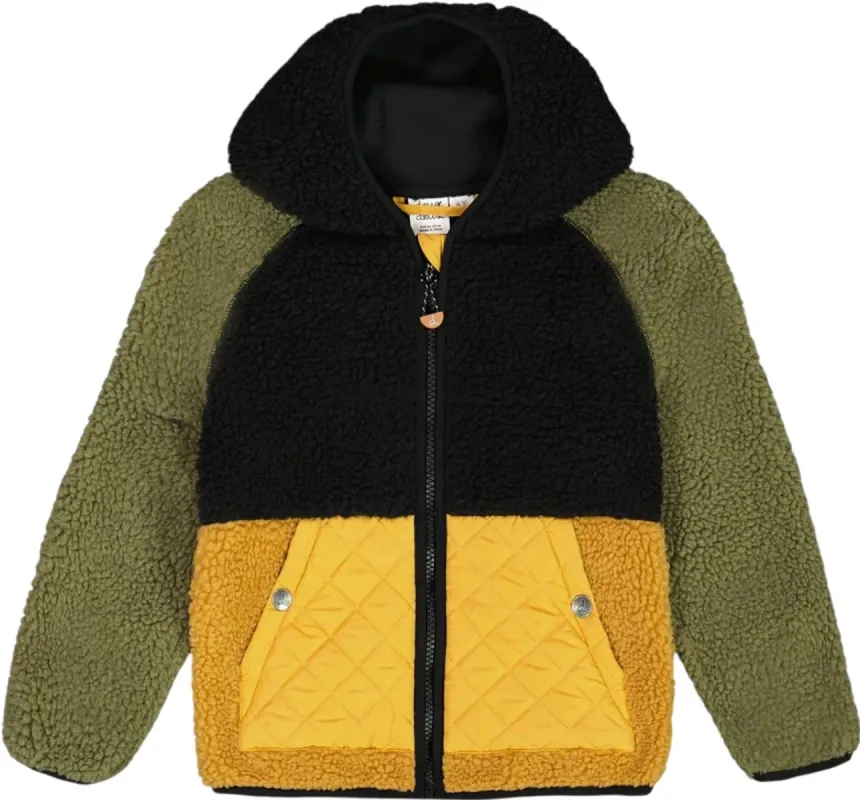 Sherpa Mid-Season Colorblock Jacket - Little Boy|-|Manteau à couleurs contrastantes mi-saison en sherpa - Petit garçon sold by Altitude Sports