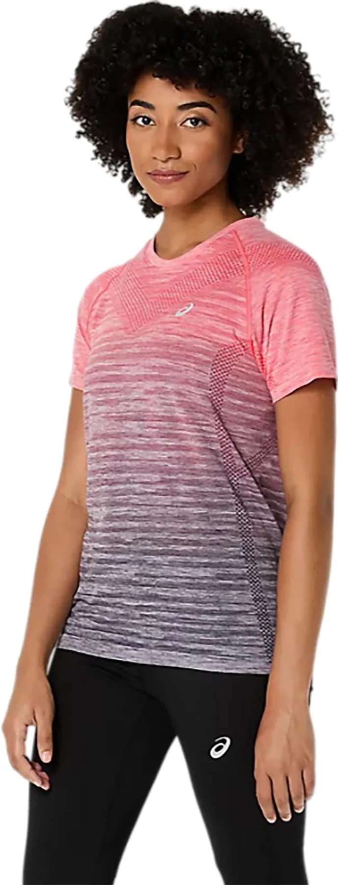 Seamless Running Short Sleeve Top - Women's|-|T-shirt de course sans coutures à manches courtes - Femme sold by Altitude Sports product image thumbnail 3