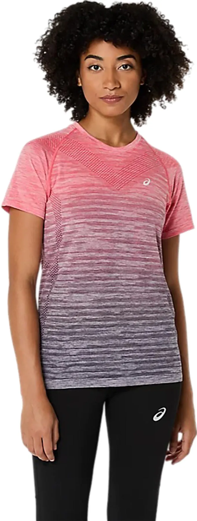 Seamless Running Short Sleeve Top - Women's|-|T-shirt de course sans coutures à manches courtes - Femme sold by Altitude Sports